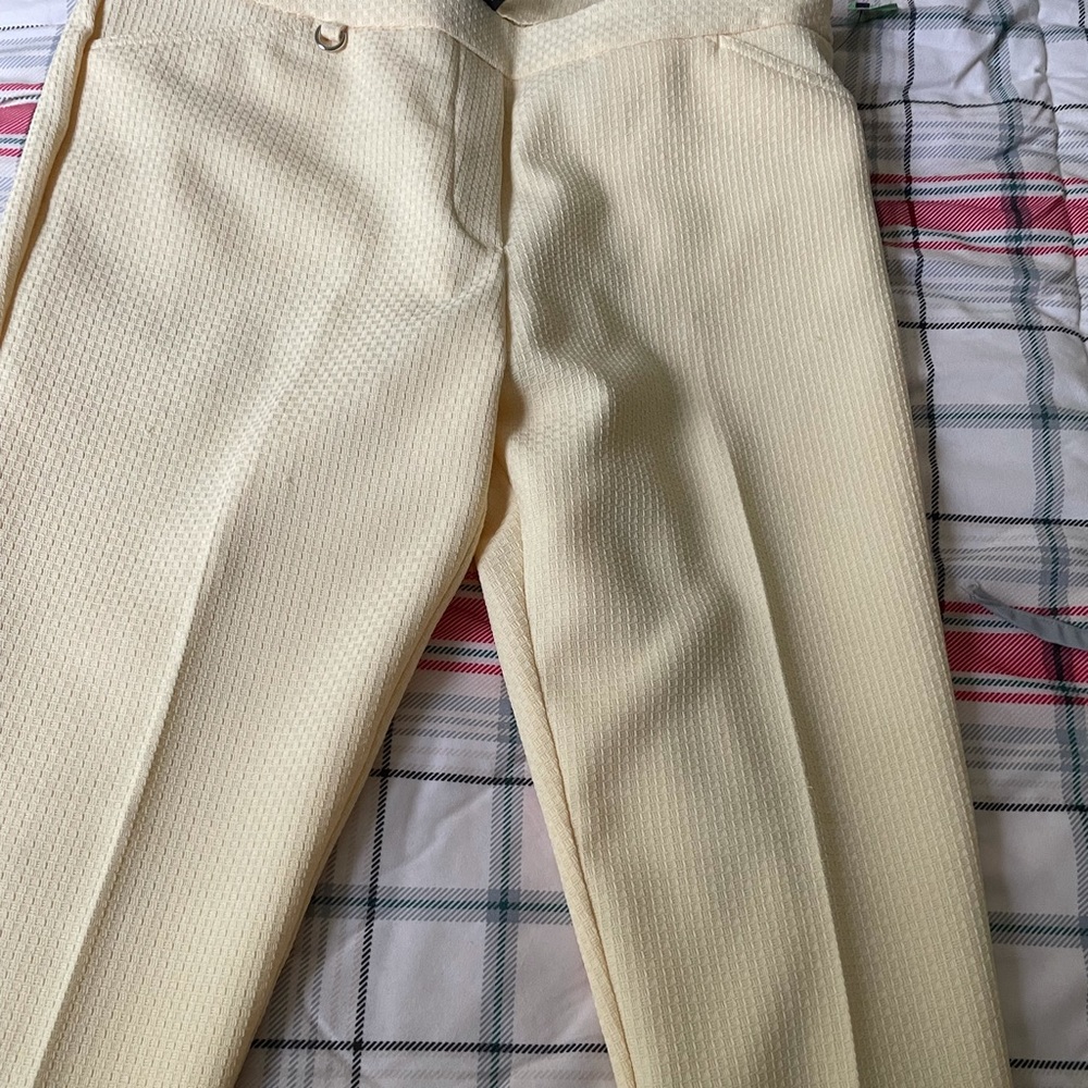 Swank summer knit pants